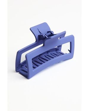 Garage Oversized Rectangle Claw Clip - Blue