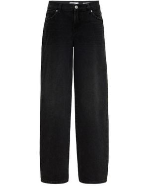 Garage Low Rise Baggy Jeans - Black