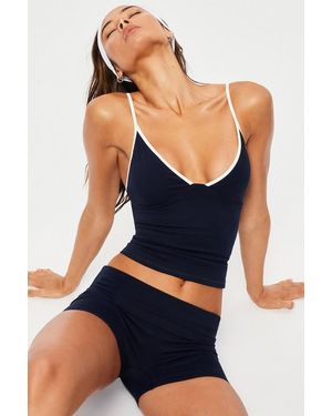 Garage Active Booty Shorts - Blue