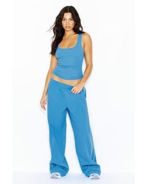 Garage Snatchrib Scoop Tank Top - Blue
