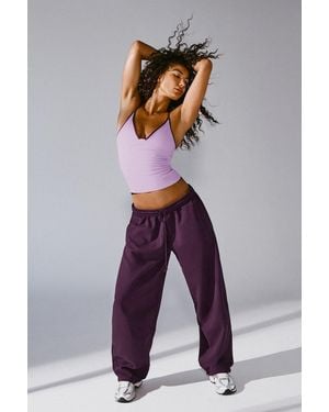 Garage Ultrafleece Barrel Leg Sweatpants - Purple
