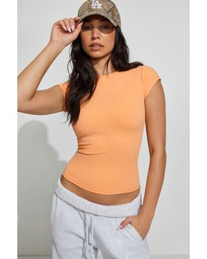 Garage Sleek Crewneck T-Shirt - Blue