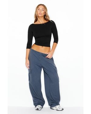 Garage Softterry Barrel Cargo Pants - Blue