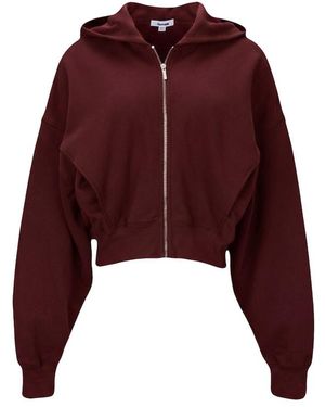 Garage Ultrafleece Cotton Zip Hoodie - Red