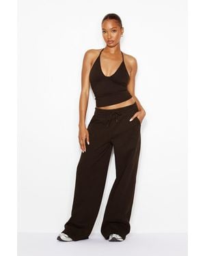 Garage Ultrafleece Wide Leg Sweatpants - Brown