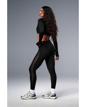 Garage Active Mesh Leggings - Black