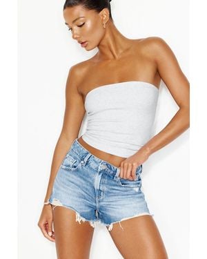 Garage Denim Festival Shorts - Blue