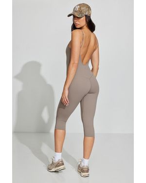 Garage Active Capri Jumpsuit - Gray
