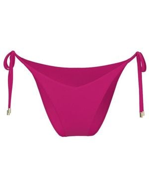 Garage Cheeky Side Tie Bikini Bottom - Pink