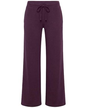 Garage Snatch Booty Stretchterry Trousers - Purple