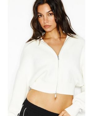 Garage City Layer Full Zip Jacket - White