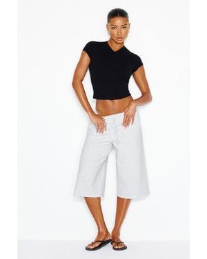 Garage Ultrafleece Jorts - White
