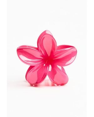 Garage Flower Hair Claw - Pink