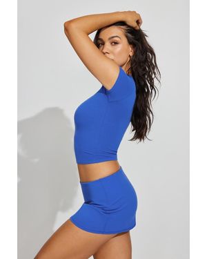 Garage Active Micro Skort - Blue