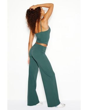 Garage Perfect Peach Active Pants - Green