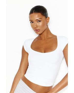 Garage Sleek Sweetheart T-Shirt - White