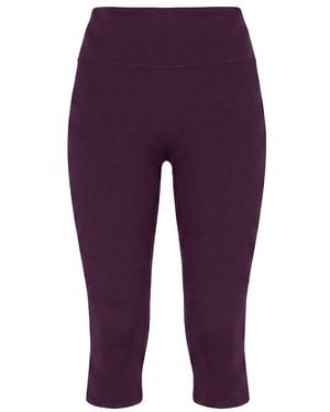 Garage Perfect Peach Active Capris - Purple