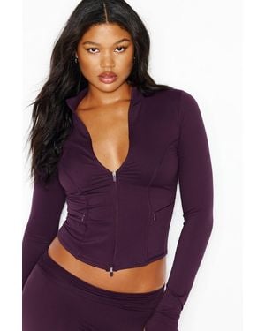 Garage Active Zip Up Jacket - Purple