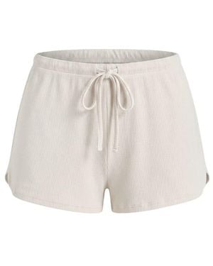 Garage Waffle Shorts - White