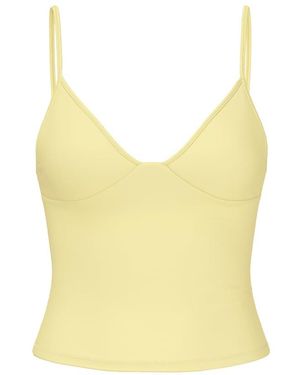 Garage Active Plunge Cami Top - Yellow