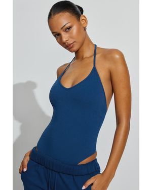 Garage Active V-Back Bodysuit - Blue