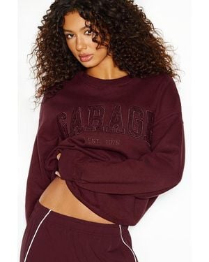 Garage Ultrafleece Crewneck Sweatshirt - Red