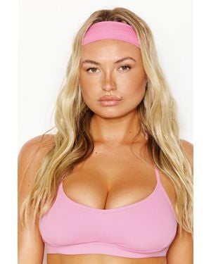 Garage Set Of 3 Stretchy Headbands - Pink
