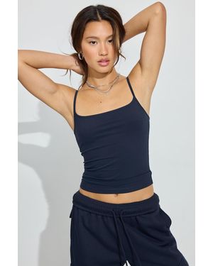 Garage Sleek Scoop Cami Top - Blue