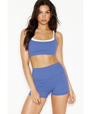 Garage Active Booty Shorts - Blue