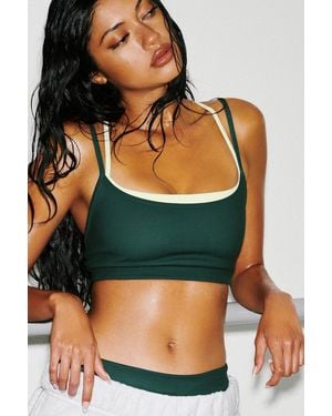 Garage Active Double Layer Bra - Green