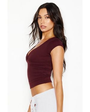 Garage Sleek Crossover T-Shirt - Red