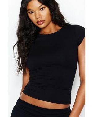 Garage Sleek Crewneck T-Shirt - Black