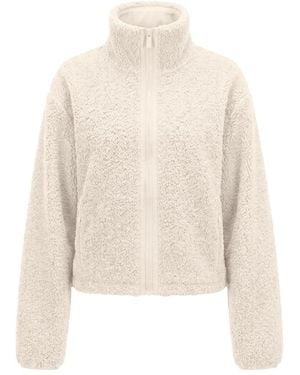 Garage Sherpa Full Zip Jacket - Natural