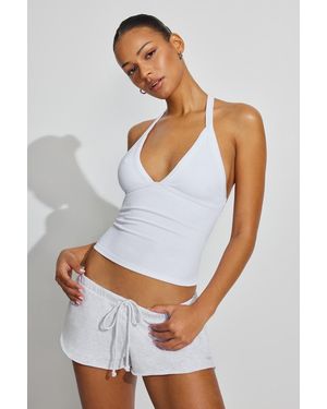 Garage Softterry Ultra Low Rise Shorts - White