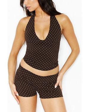 Garage Stretchterry Cheeky Shorts - Black