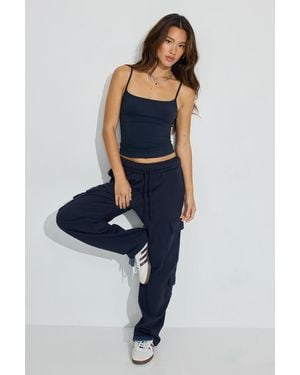 Garage Sleek Scoop Cami Top - Blue