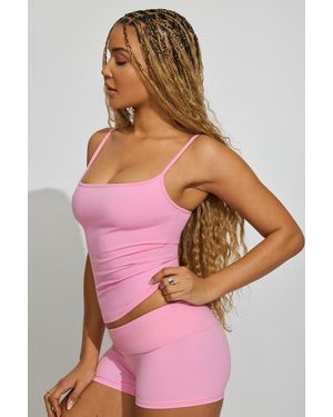 Garage Sleek Scoop Cami Top - Pink
