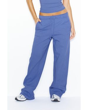 Garage Ultrafleece Straight Leg Joggers - Blue