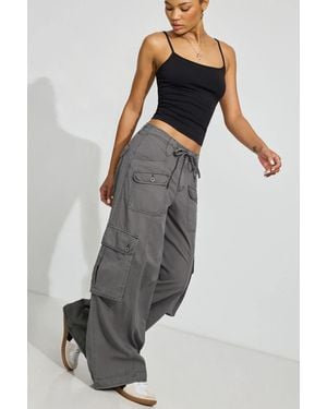 Garage Extreme Baggy Cargo Pants - Gray