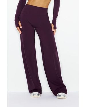 Garage Perfect Peach Active Trousers - Purple