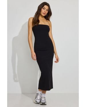 Garage Sleek Maxi Tube Dress - Blue