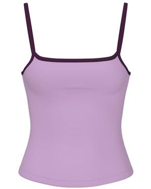 Garage Sleek Scoop Cami Top - Purple