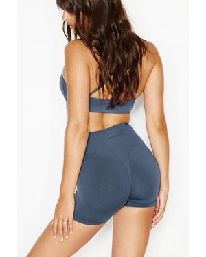 Garage Active Seamless Booty Short - Blue
