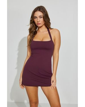 Garage Active Aline Mini Dress - Purple