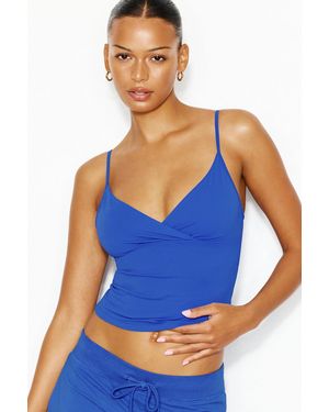 Garage Sleek Crossover Cami Top - Blue