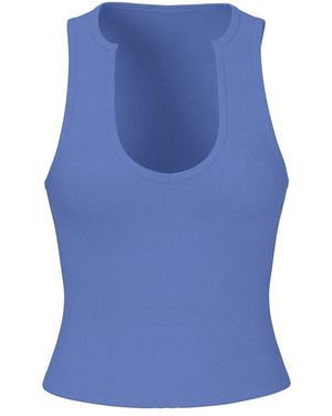 Garage Snatchrib Notch Tank Top - Blue