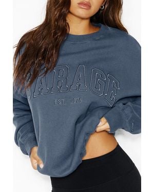 Garage Ultrafleece Crewneck Sweatshirt - Blue