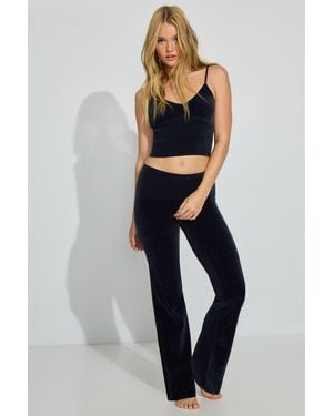 Garage Chenille Pants - Blue