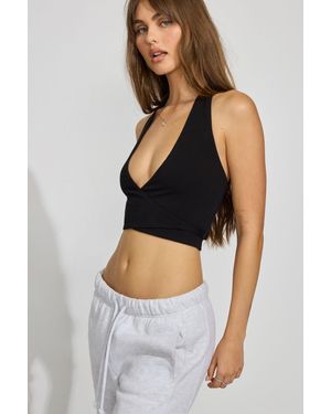 Garage Wrap Halter Top - Multicolor