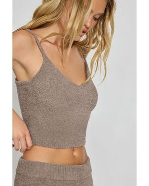 Garage Plush Cami Top - Gray